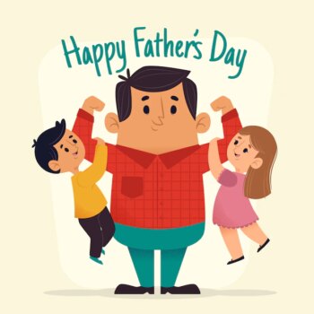 Free Vector | Happy father's day background