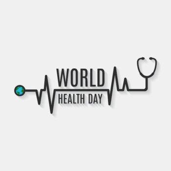 Free Vector | Health day background design