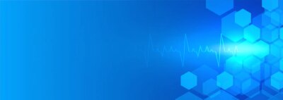 Free Vector | Healthcare and medical blue background banner