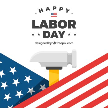 Free Vector | Labor day celebration concept with flat design