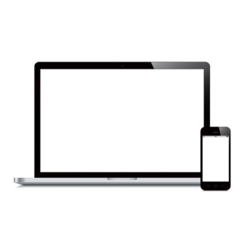 Free Vector | Laptop and mobile phone design