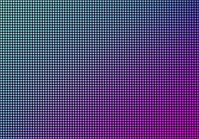 Free Vector | Led video wall screen texture background, blue and purple color light diode dot grid tv panel, lcd display with pixels pattern, television digital monitor, realistic 3d vector illustration