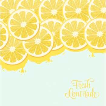 Free Vector | Lemonade design