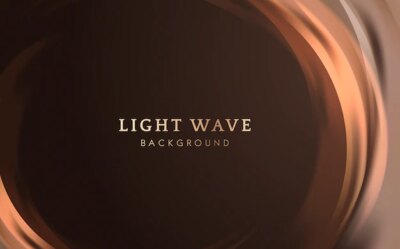 Free Vector | Light wave border background