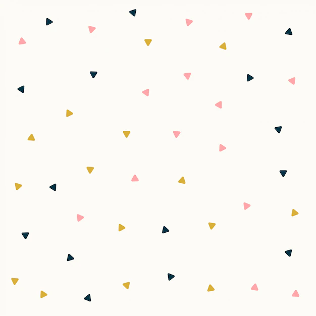 Free Vector | Minimal triangle pattern design in pastel colors