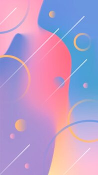 Free Vector | Mobile wallpaper with fluid shapes