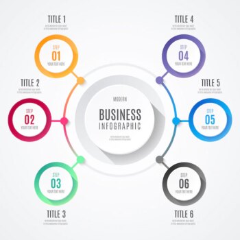 Free Vector | Modern business infographic