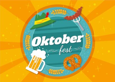 Free Vector | Oktoberfest background