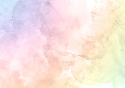 Free Vector | Pastel rainbow coloured watercolour texture background