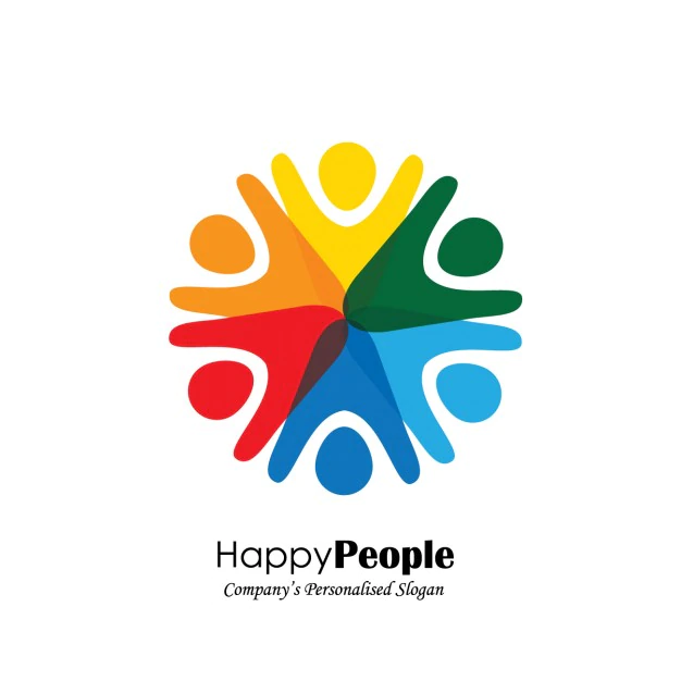 Free Vector | People shape logo design