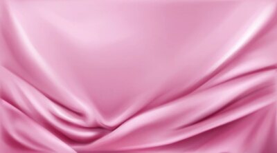 Free Vector | Pink silk folded fabric background luxurious cloth