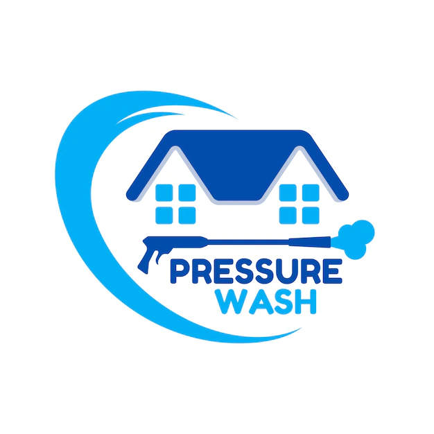 Free Vector | Pressure washing logo template