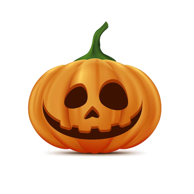 Free Vector | Realistic halloween pumpkin concept