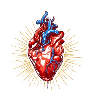 Free Vector | Realistic heart illustration