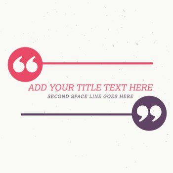 Free Vector | Red and purple text template