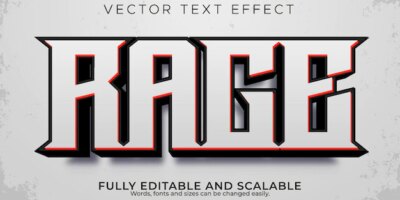 Free Vector | Rock music text effect, editable metal and guitar text style