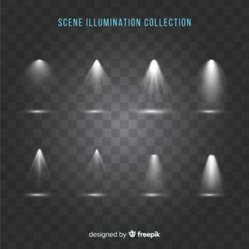 Free Vector | Scene illumination collection