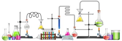 Free Vector | Science equipments