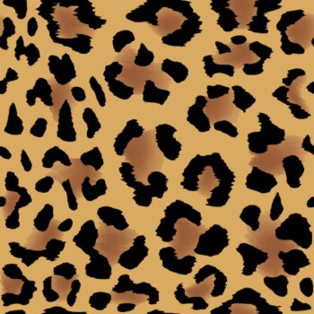 Free Vector | Seamless leopard skin pattern for cool background