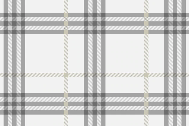 Free Vector | Seamless plaid background, beige checkered pattern design vector