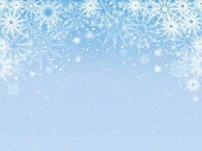 Free Vector | Snowy light blue background