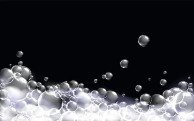 Free Vector | Soap bubbles in realistic illustration