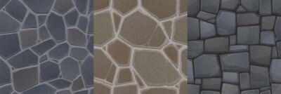 Free Vector | Textures of stone floor and wall