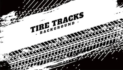 Free Vector | Tire texture print on grunge dirty background