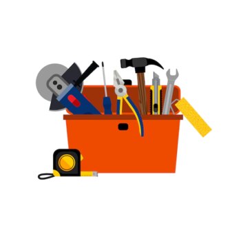 Free Vector | Toolbox for diy house repair