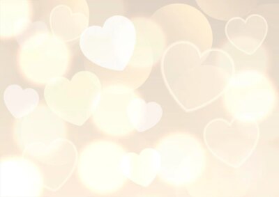 Free Vector | Valentines day background with golden bokeh lights design