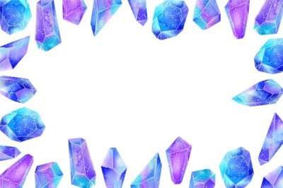 Free Vector | Watercolor diamonds with empty space background