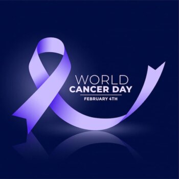 Free Vector | World cancer day ribbconcept banner