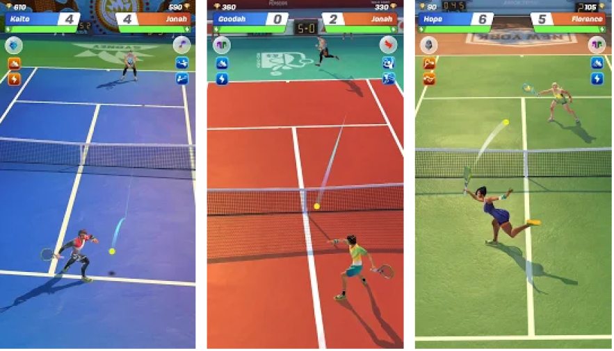 Download Tennis Clash crack apk