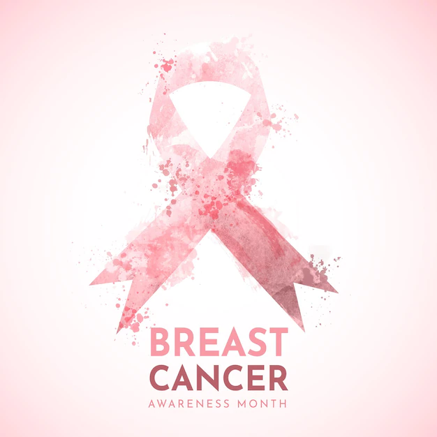 Free Vector | Watercolor breast cancer awareness month illustration