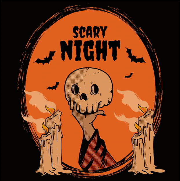 Free Vector | Halloween celebration illustration