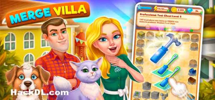 Merge Villa mod apk