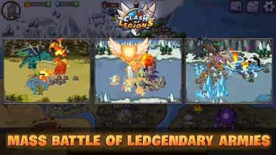 clash of legions mod apk