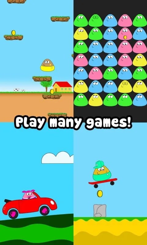 Pou mod apk latest version