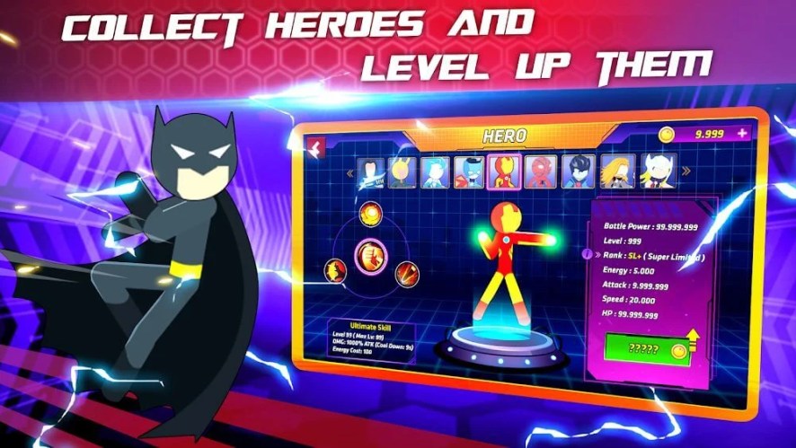 Super Stickman Heroes Fight mod apk latest version