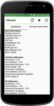 Ethwork: Netstat & Interfaces Mod Apk,  