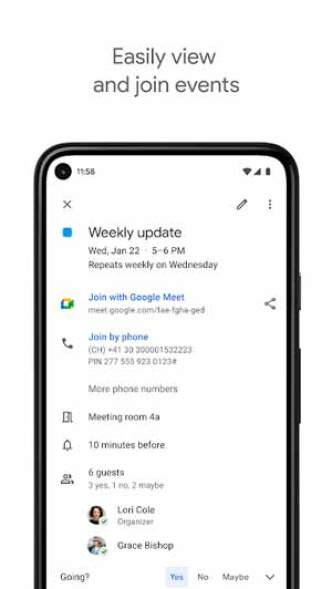 Google Calendar Mod apk, 