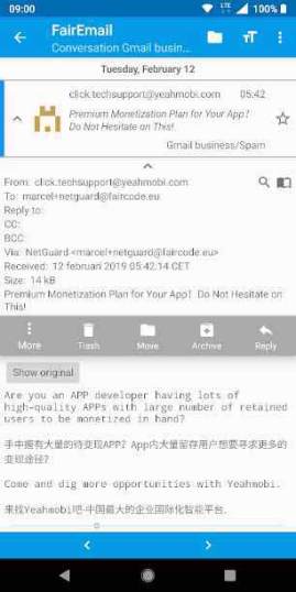 free download FairEmail Mod Apk,