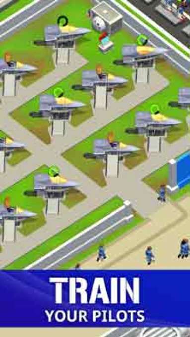 Idle Air Force Base Mod Apk