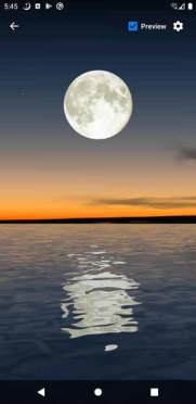 free download Moon Over Water Live Wallpaper Mod Apk,