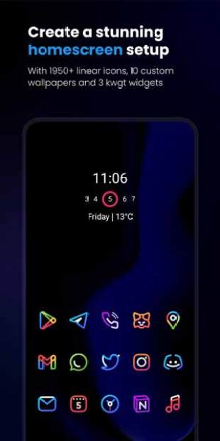 download Aline bold linear icon pack Mod Apk,