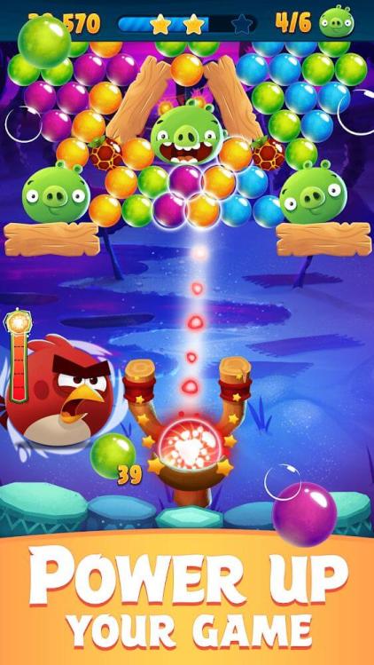 Angry Birds POP Bubble Shooter mod apk latest version