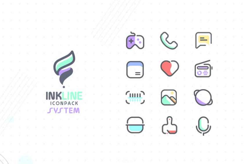 download InkLine IconPack Mod Apk,