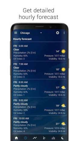 Transparent clock & weather Apk,