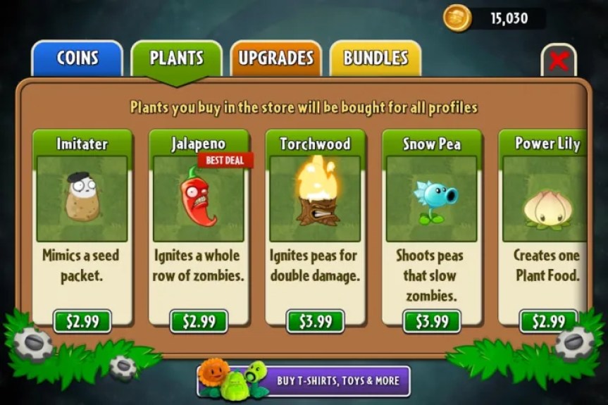 Plants vs. Zombies 2 hack