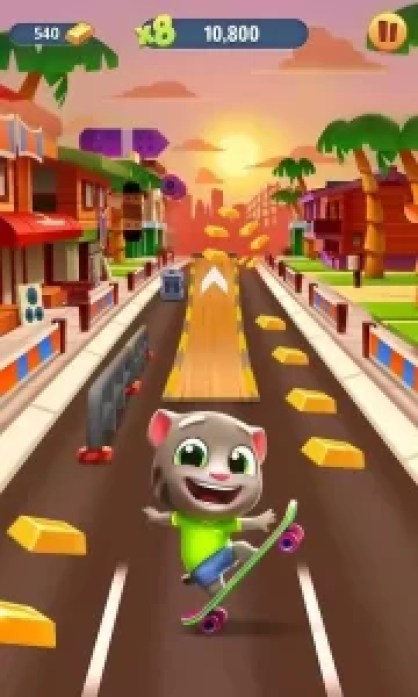 Talking Tom Gold Run mod apk latest version